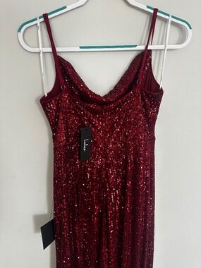Lulus sequin jumpsuit NWT